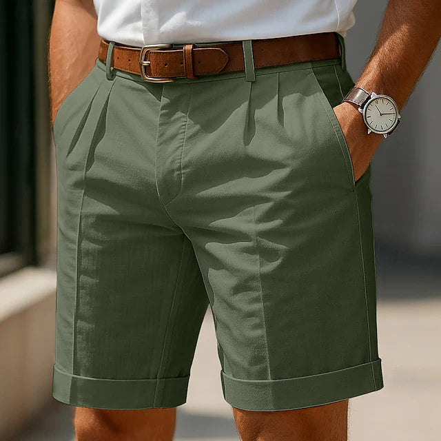 Louvine | Short chino plissé d&