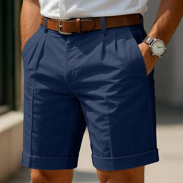 Louvine | Short chino plissé d&