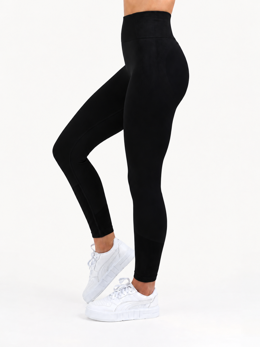 Legging sans couture push-up taille haute